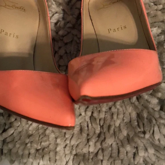 Authentic Christian Louboutin So Kate 5” Heels in Flamingo Pink Size 38 - Picture 14 of 16